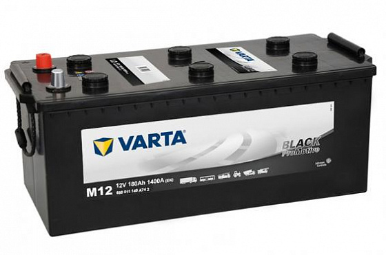 Аккумулятор Varta Promotive Black M12 (180 А/h), 1400А L+ (680 011 140)