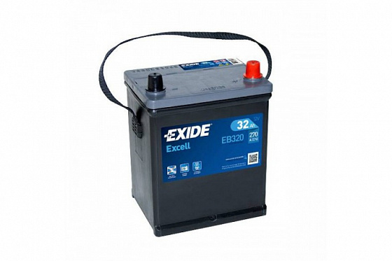 Аккумулятор Exide Excell EB320 (45 A/h), 270A L+ JIS
