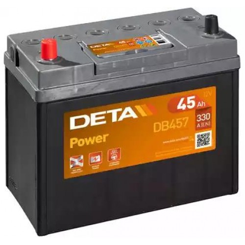 Аккумулятор Deta  Power DB457 (45 A/h), 330A L+