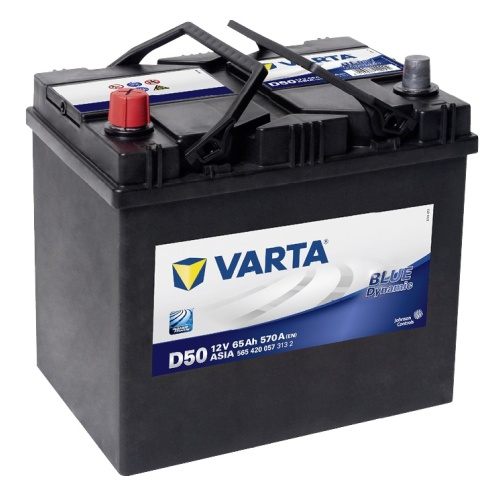 Аккумулятор Varta Blue Dynamic Asia D50 (65 А/h), 570А L+ (565 420 057)