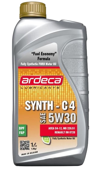 Моторное масло Ardeca SYNTH-C4 5W30, 1л