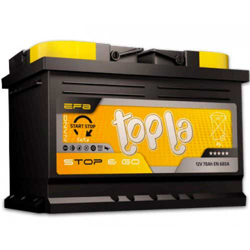 Аккумулятор Topla EFB Stop & Go (70 A/h), 680A R+