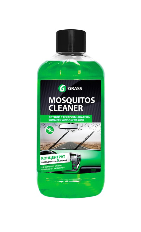 Стеклоомывающая жидкость Grass Mosquitos Cleaner, 1л
