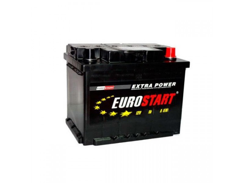 Аккумулятор Eurostart Extra Power (60 A/h), 480А R+