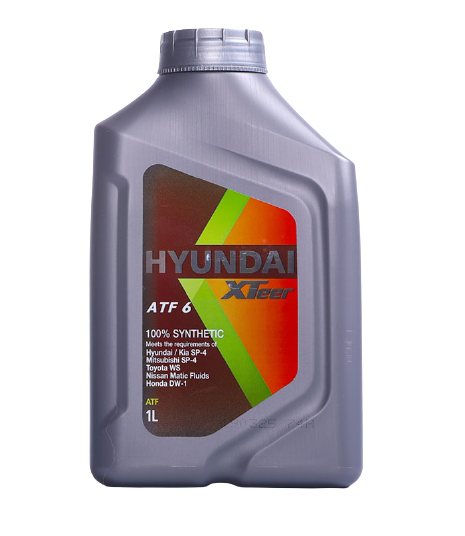 Трансмиссионное масло Hyundai XTeer ATF 6, 1л