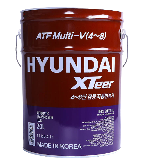 Трансмиссионное масло Hyundai XTeer ATF Multi-V, 20л