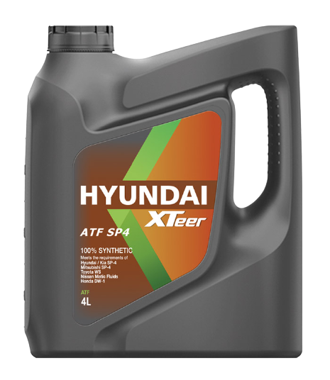 Трансмиссионное масло Hyundai XTeer ATF SP4, 4л