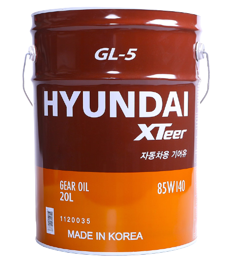 Трансмиссионное масло Hyundai XTeer Gear Oil-5 85W140, 20л