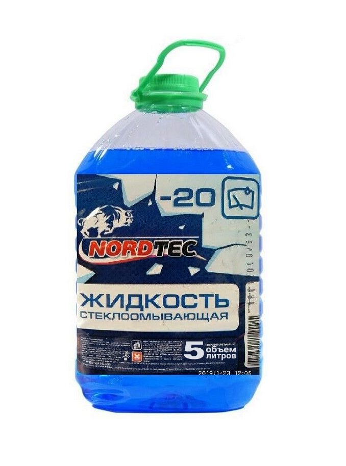 Стеклоомывающая жидкость Nordtec -20C, 5л