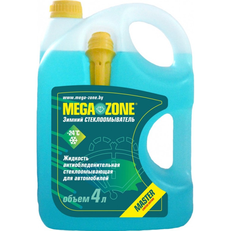Стеклоомывающая жидкость Megazone Magic -24°C, 4л