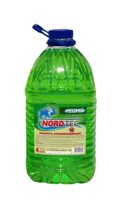 Стеклоомывающая жидкость Nordtec Мухомой, 5л