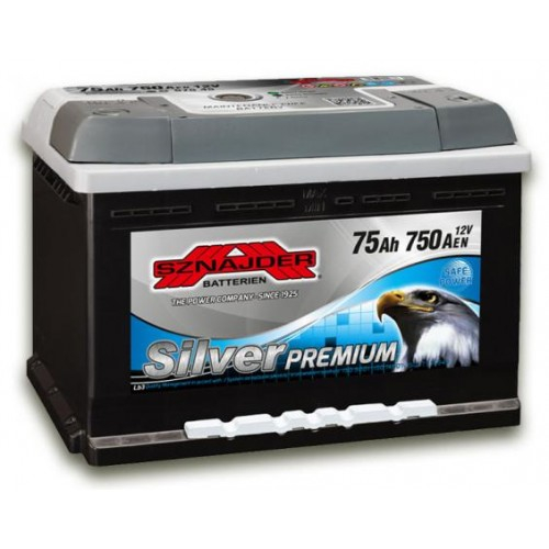 Аккумулятор Sznajder Silver (75 A/h), 640A R+