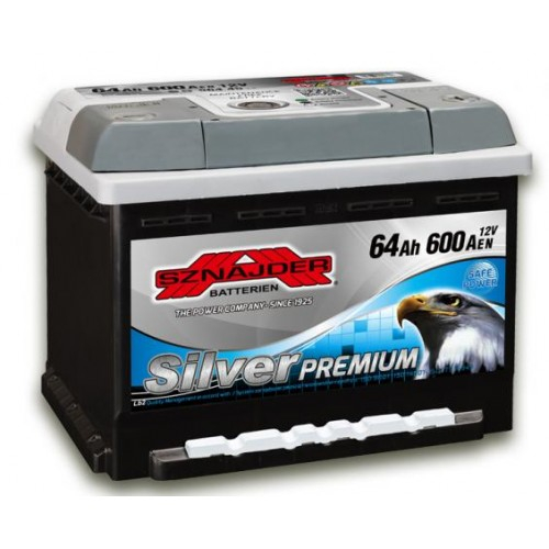 Аккумулятор Sznajder Silver (64 A/h), 520A R+