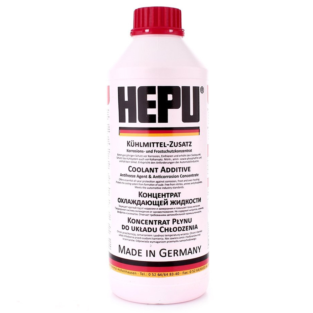 Антифриз Hepu G12 -40°C, 1.5л