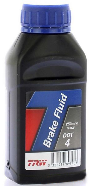 Тормозная жидкость TRW BRAKE FLUID DOT 4, 0.25л
