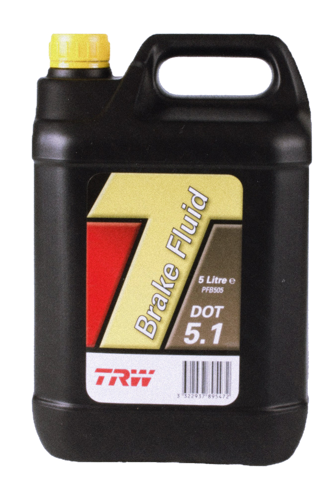 Тормозная жидкость TRW BRAKE FLUID DOT 5.1, 5л