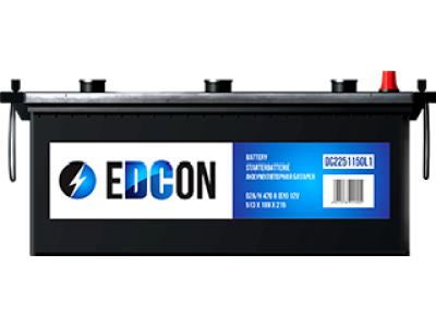 Аккумулятор Edcon (180 A/h), 1000A L+ (DC1801000L)