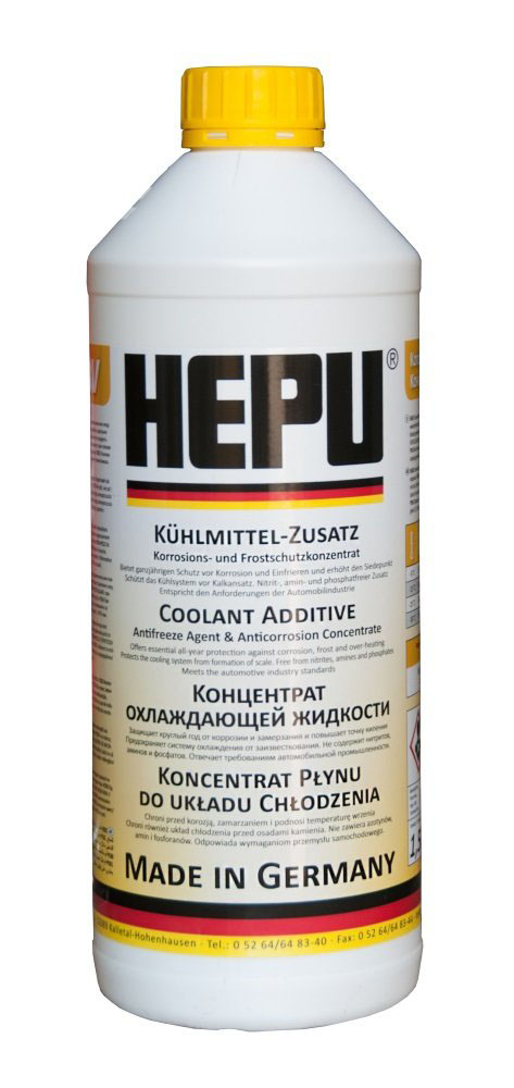 Антифриз Hepu -40°C, 1.5л